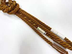 未使用品　正絹　撚り房　手組帯締め